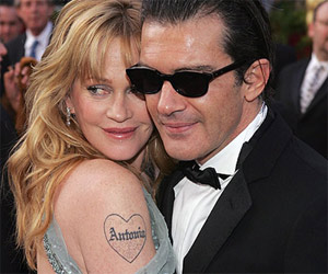 Antonio Banderas & Melanie Griffin